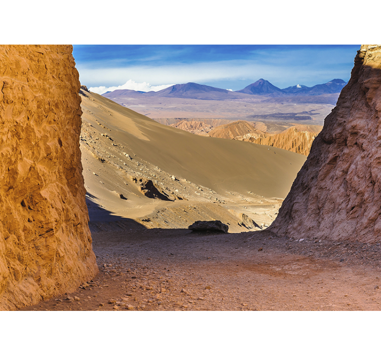 Store enrouleur bureau design désert d'atacama - TenStickers