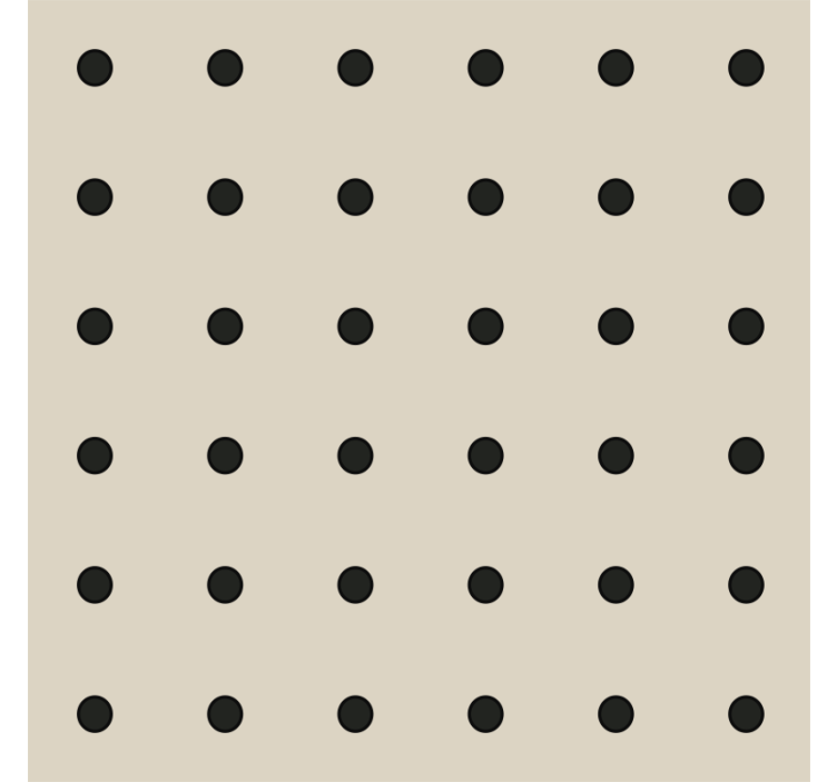 Store enrouleur beige motif pois beiges - TenStickers