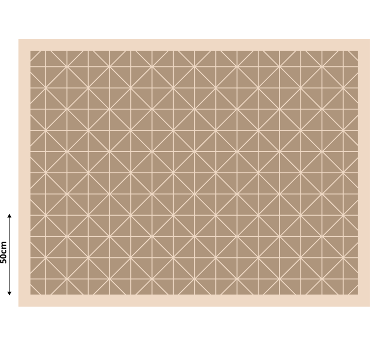 Store enrouleur beige carrelage beige à motifs - TenStickers