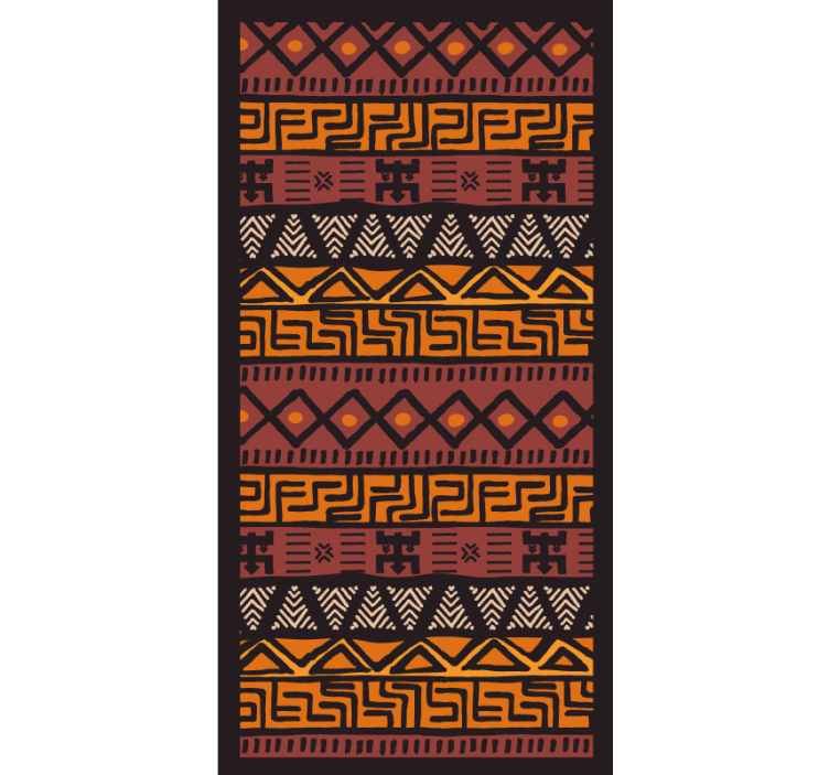 Store enrouleur chambre style africain - TenStickers