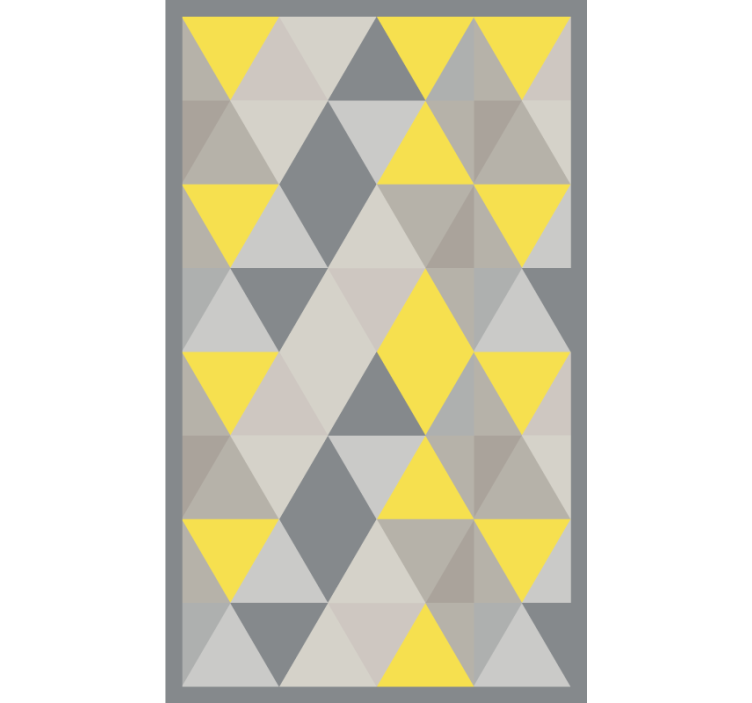 Store enrouleur chambre motifs triangles pantone - TenStickers