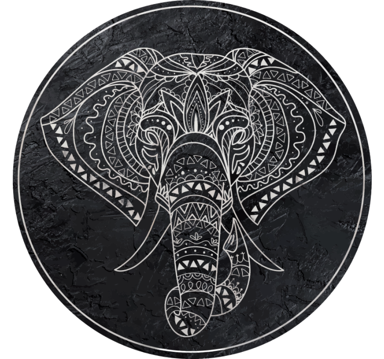Store enrouleur chambre texture marbrée éléphant - TenStickers