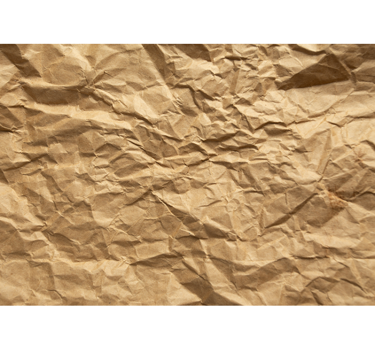 Store enrouleur beige papier froissé marron - TenStickers