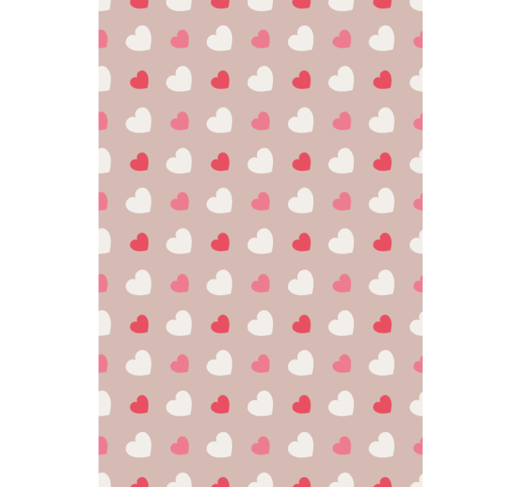 Store enrouleur romantique motif beige - TenStickers