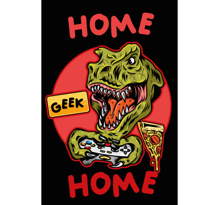 Store enrouleur gamer dinosaure Home geek home - TenStickers