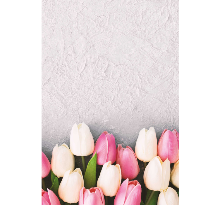 Stores enrouleurs fleurs et plantes arrangement tulipes - TenStickers