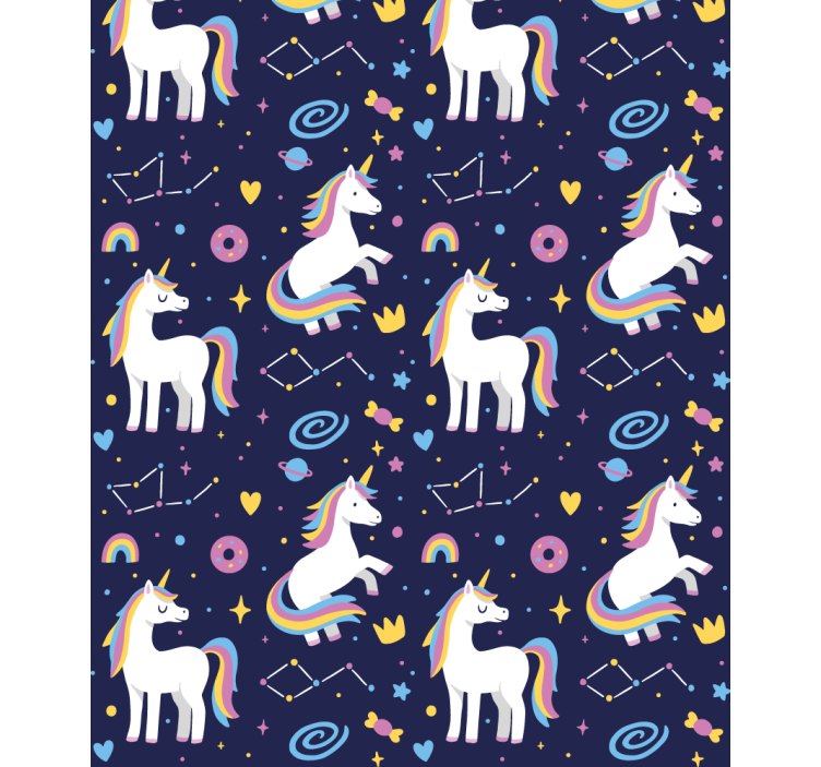 Store enrouleur autres thème fantastique de licorne - TenStickers