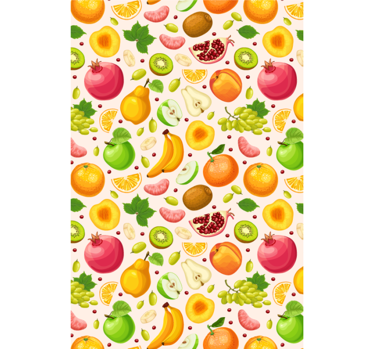 Store enrouleur cuisine motifs fruités - TenStickers