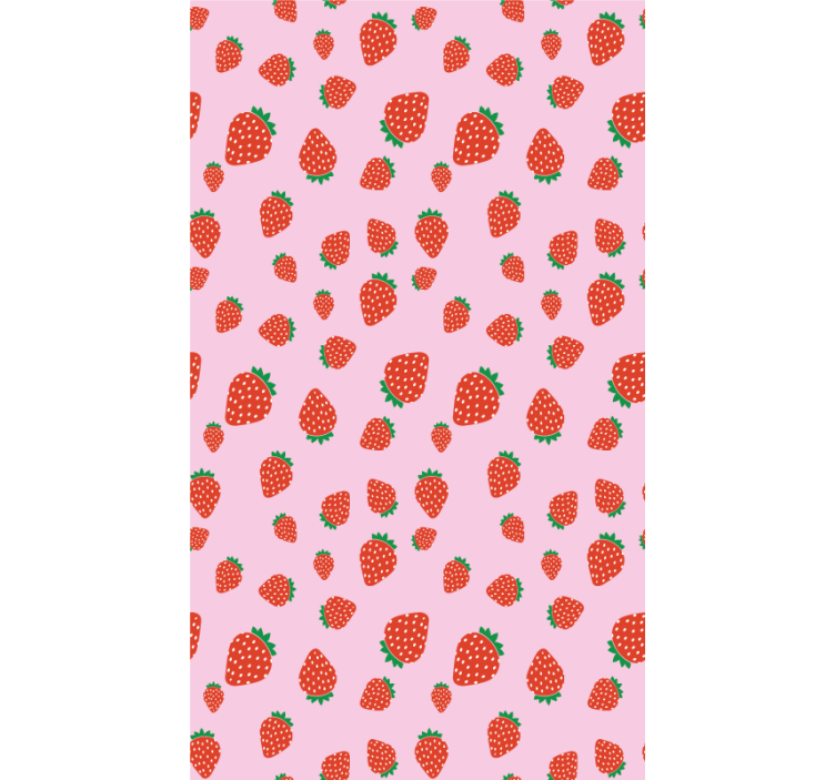 Store enrouleur fruits et légumes délice à motif de fraise - TenStickers