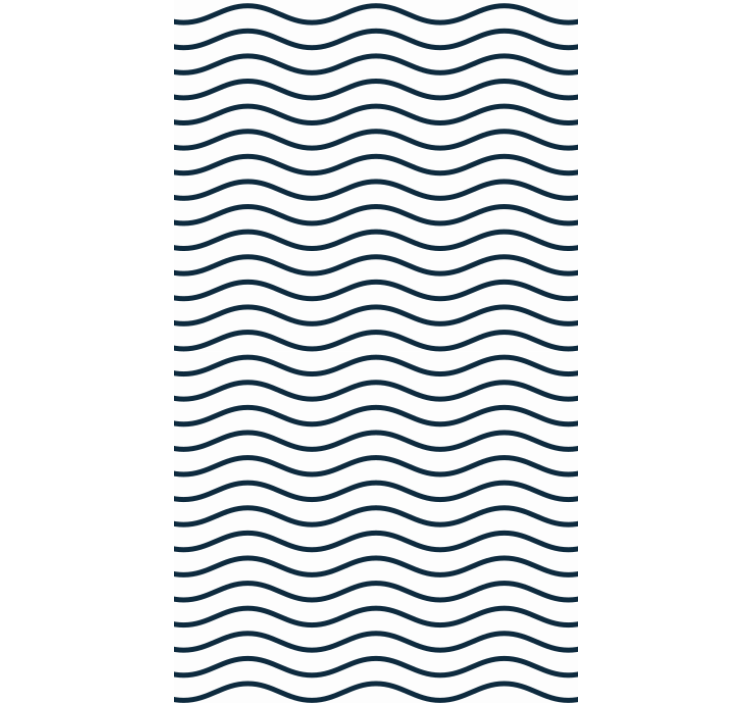 Store enrouleur textures et motifs vagues ondulées - TenStickers