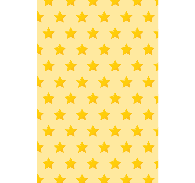 Store enrouleur original motif étoile jaune - TenStickers