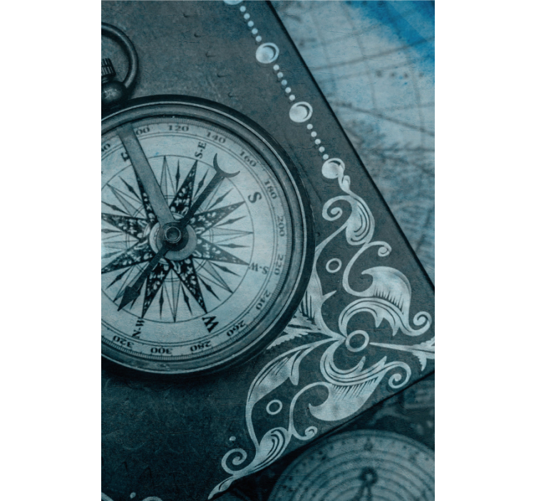 Store enrouleur autres éléments de conception de boussole - TenStickers