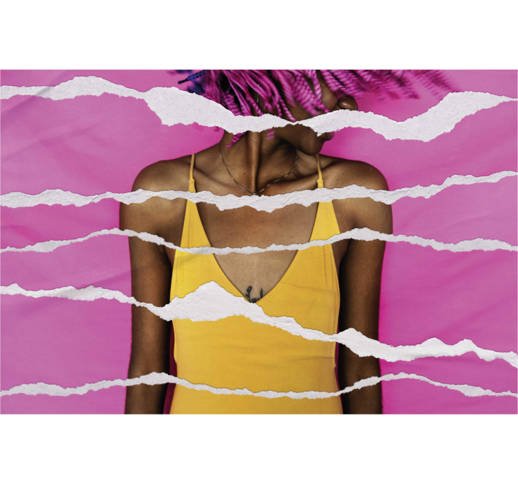 Store enrouleur bande dessinée effet papier déchiré - TenStickers