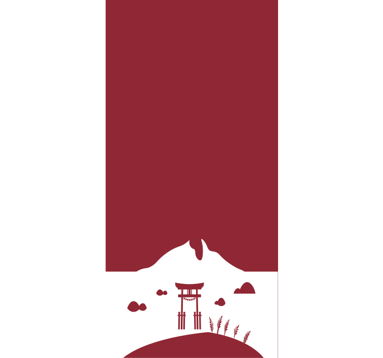 Store enrouleur autres scène de la porte de la montagne - TenStickers