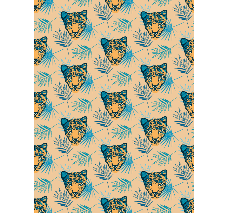 Store enrouleur animaux motif tête de léopard - TenStickers