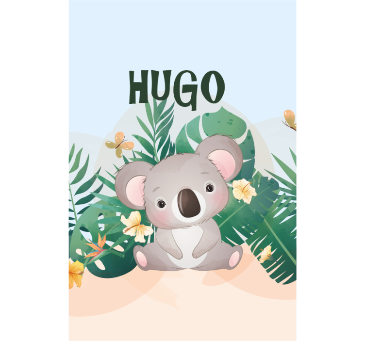 Store enrouleur animaux illustration de koala en peluche - TenStickers