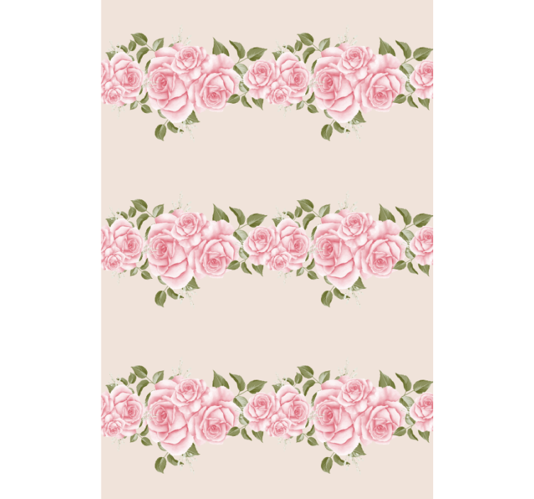 Stores enrouleurs fleurs et plantes belles roses roses - TenStickers