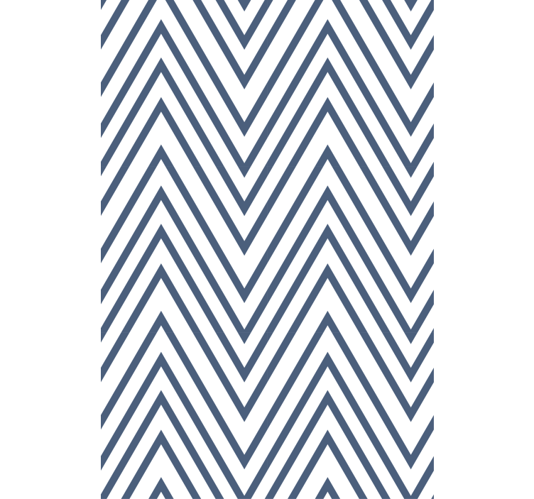Store enrouleur textures et motifs motif de lignes en zigzag - TenStickers