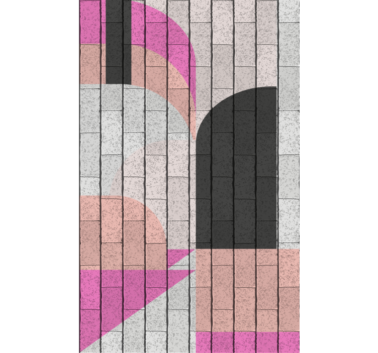 Store enrouleur moderne modèle d'architecture géométrique - TenStickers