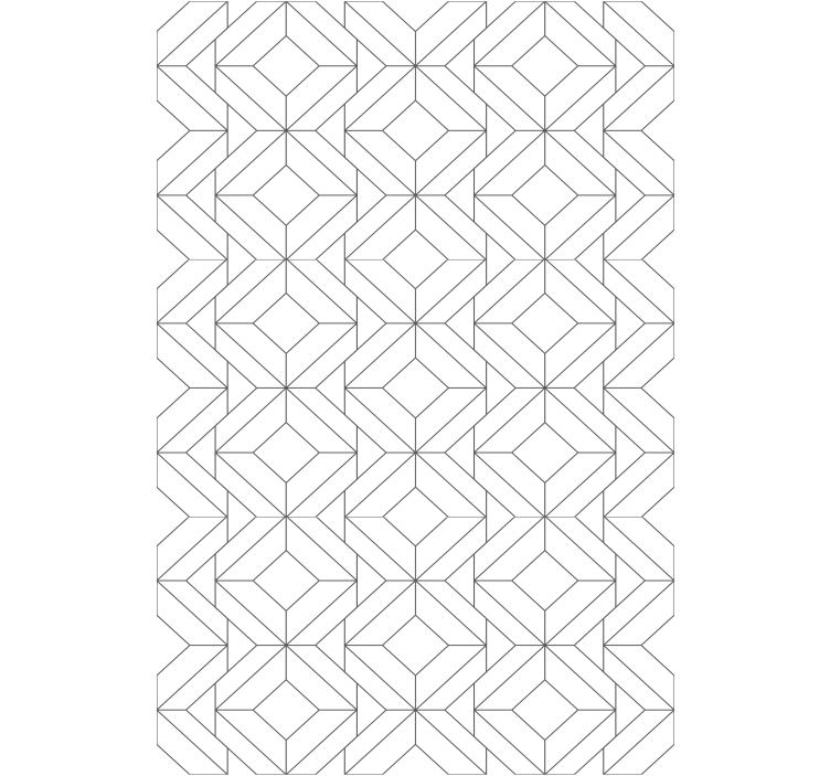 Store enrouleur moderne blocs de figures géométriques - TenStickers