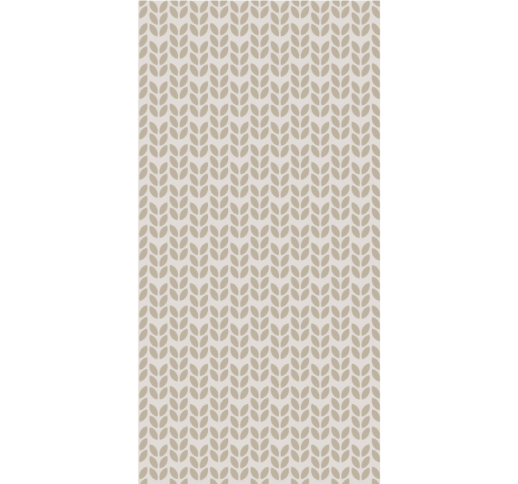 Stores enrouleurs fleurs et plantes motif feuilles - TenStickers