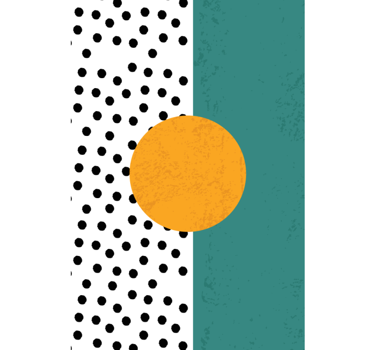 Store enrouleur moderne conception de points contemporaine - TenStickers