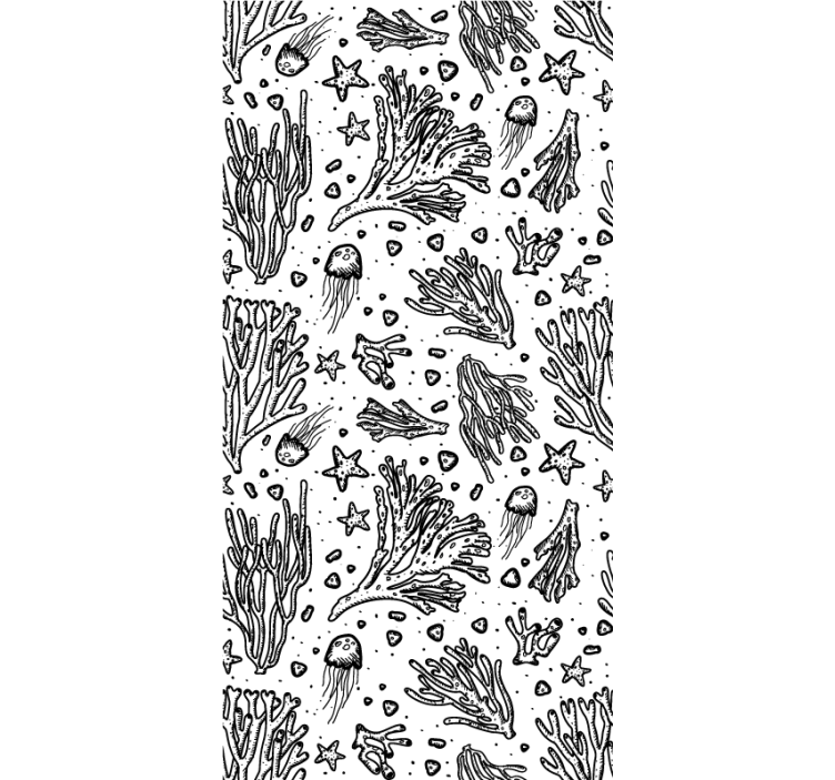 Store enrouleur animaux modèles de vie marine - TenStickers