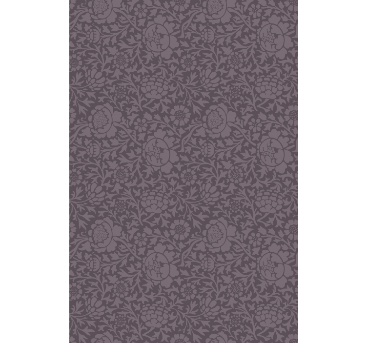 Store enrouleur floral motif gris élégant - TenStickers