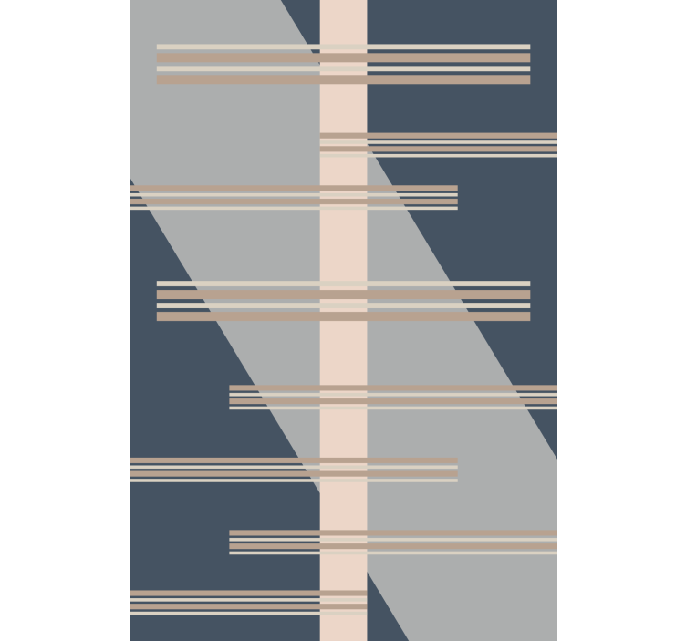 Store enrouleur moderne thème de ligne géométrique - TenStickers