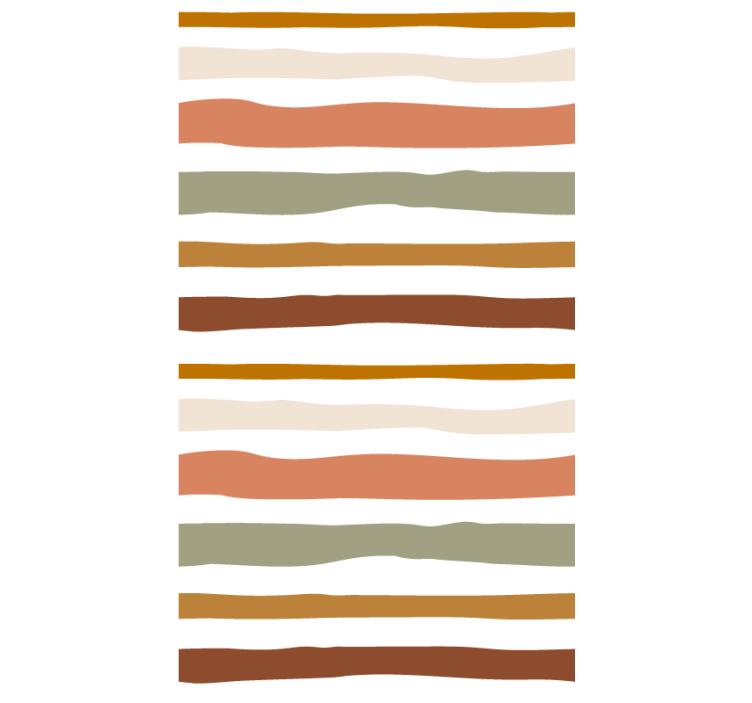 Stores bébés rayures style bohème - TenStickers