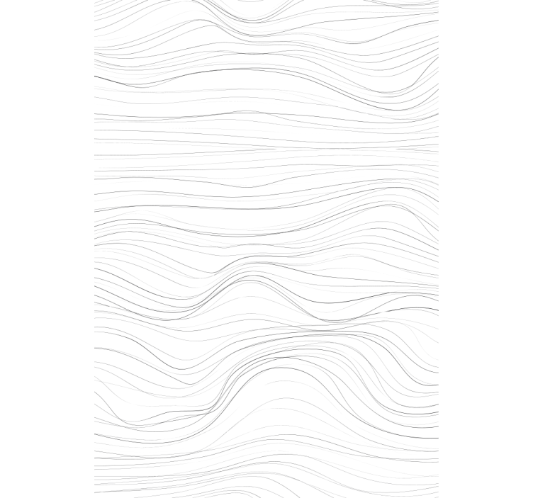 Store enrouleur ondes élégantes - TenStickers