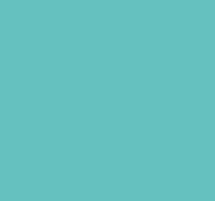 Store turquoise couleur unie - TenStickers