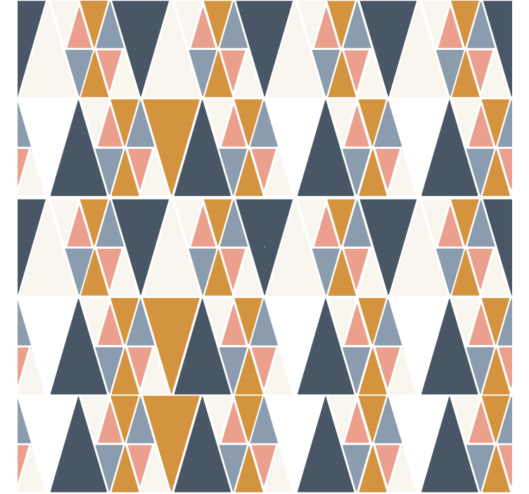Store enrouleur scandinave motif triangulaire - TenStickers