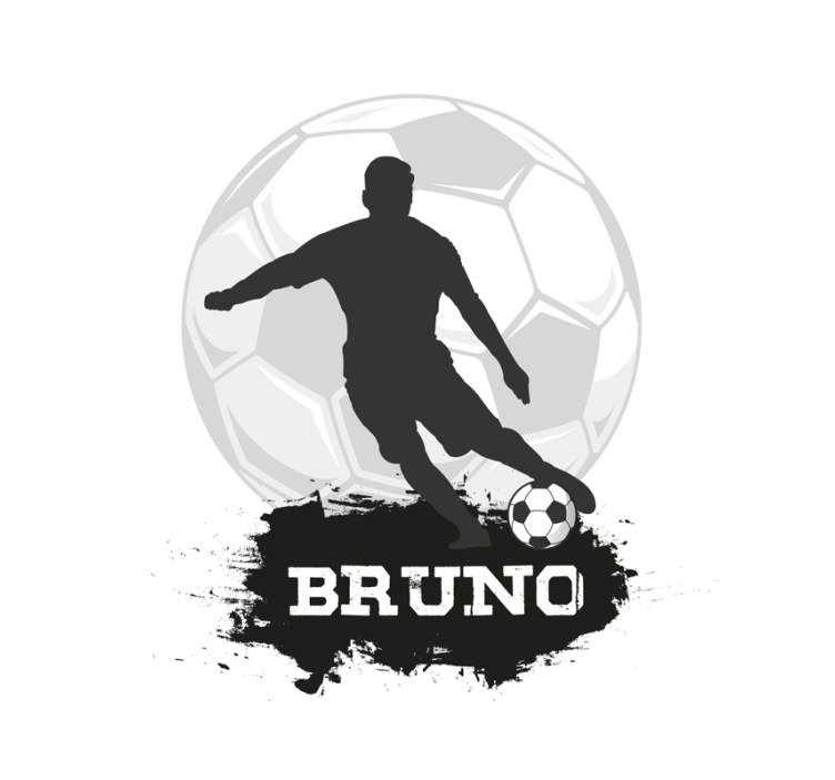 Store enrouleur football ballon de foot personnalisable - TenStickers