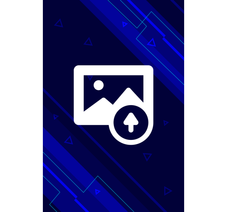 Store enrouleur gamer bleu logo personnalisé - TenStickers