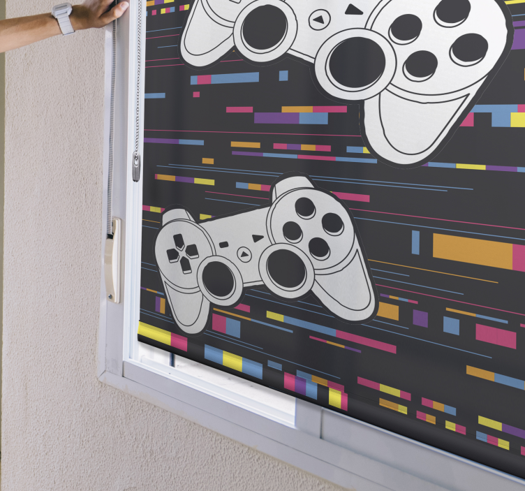 Stores monstres Console à distance multicolore - TenStickers