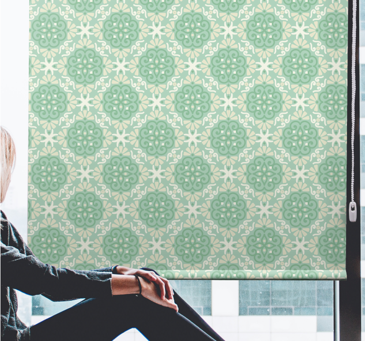 Store enrouleur fleurs et de plantes motifs botaniques - TenStickers