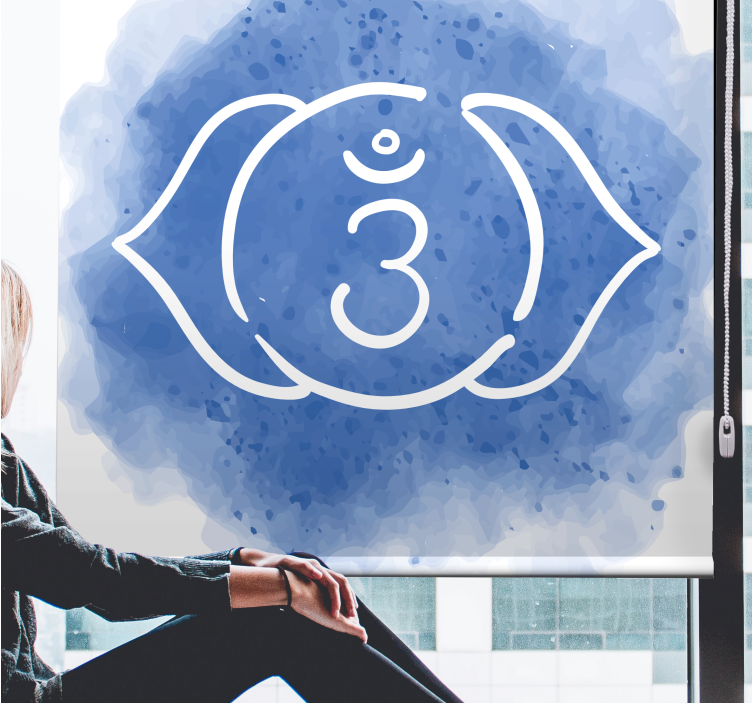 Store enrouleur autres symbole sacré om - TenStickers