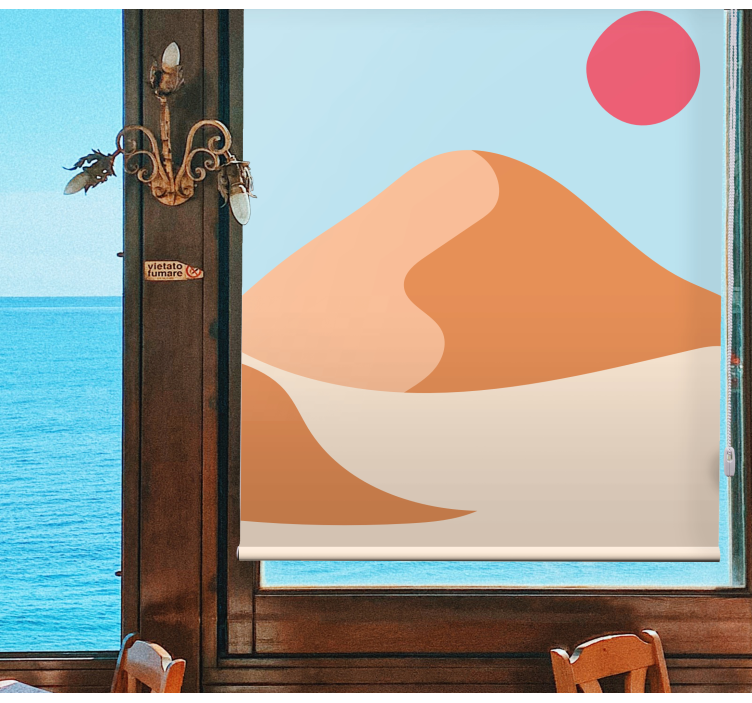 Store enrouleur original paysage désertique - TenStickers