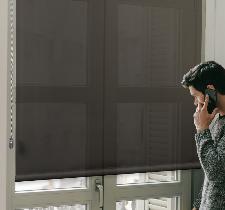 Store enrouleur opaque élégante couverture sombre - TenStickers