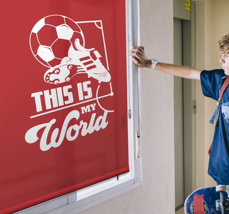 Stores football C'est mon football mondial - TenStickers