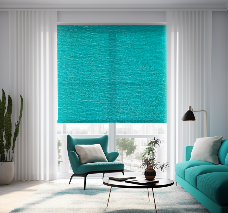 Store turquoise effet eau - TenStickers