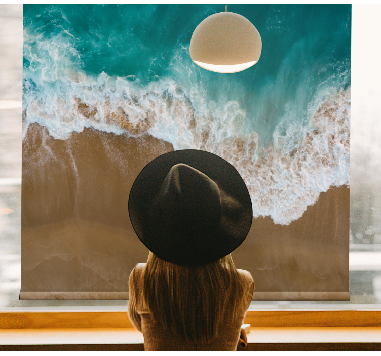 Stores original - Fonte des océans et du sable - TenStickers