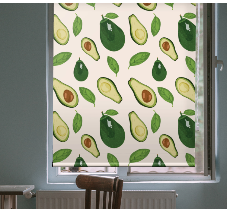 Store enrouleur cuisine motif d'avocats - TenStickers
