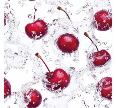 Store enrouleur cuisine cerises fraîches - TenStickers