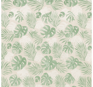 Store enrouleur cuisine feuilles botaniques tropicales - TenStickers