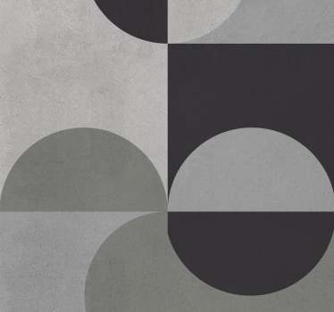 Store enrouleur cuisine motifs abstraits gris - TenStickers
