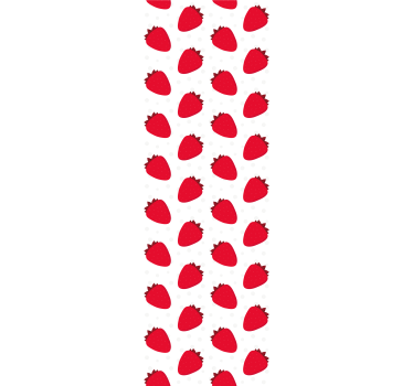 Store enrouleur cuisine motif baies rouges - TenStickers