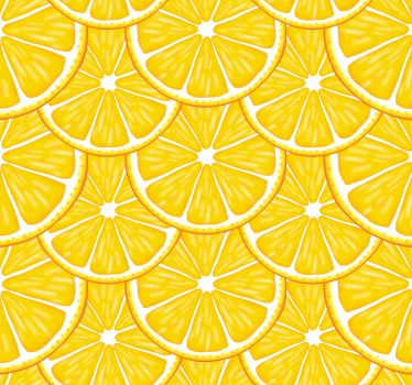 Store enrouleur cuisine motif tranche d'agrumes - TenStickers