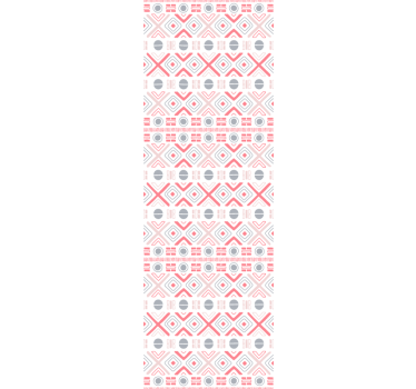 Store enrouleur cuisine motifs tribaux doux colorés - TenStickers